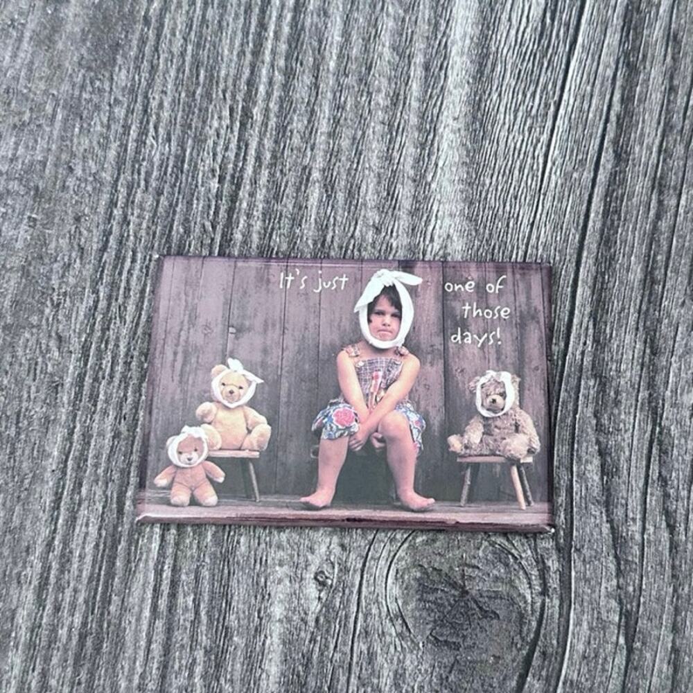 y2k funny vintage its just one of those days magnet